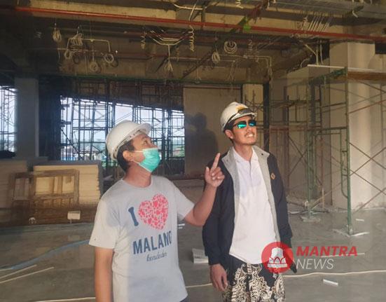 KH Mughits Nailufar meninjau proses pengacian RSI NU Cakra Medika Mayong