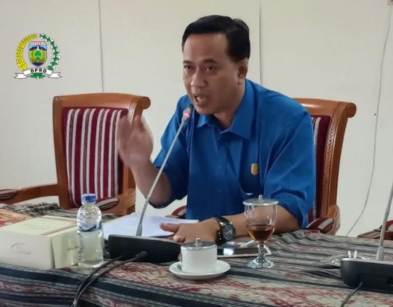 Ketua Pansus Hak Interpelasi BJA, Padmono Wisnugroho. (Tomi Budianto/Mantranews.id)