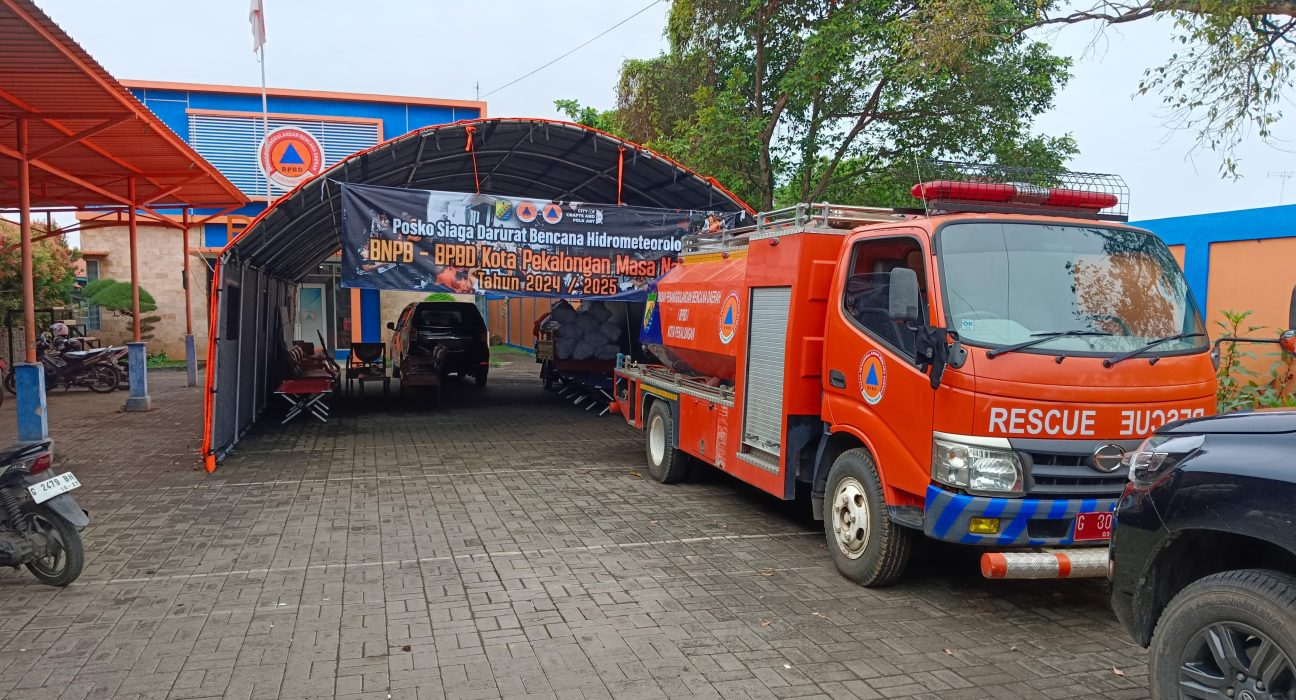 Posko bencana hidrometeorologi telah disiagakan oleh BPBD Kota Pekalongan guna menghadapi cuaca ekstrem.