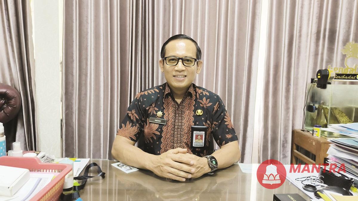 Kepala Disdagkop dan UKM Kendal, Toni Ari Wibowo. (Arvian Maulana | Mantranews.id)