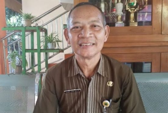 Ketua MKKS SMA se-Kabupaten Blora: Slamet Djoko Waluyo. (Hanafi | Mantranews.id)