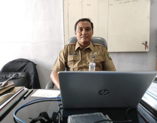 Kabid Sarpras Dinas Pendidikan Blora, Sandy Tresna Hadi. (Hanafi | Mantranews.id)