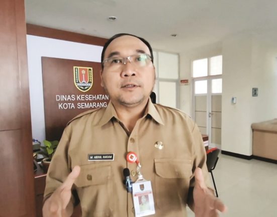 Kepala Dinkes Kota Semarang, Muchamad Abdul Hakam. (Syahril Muadz | Mantranews.id)