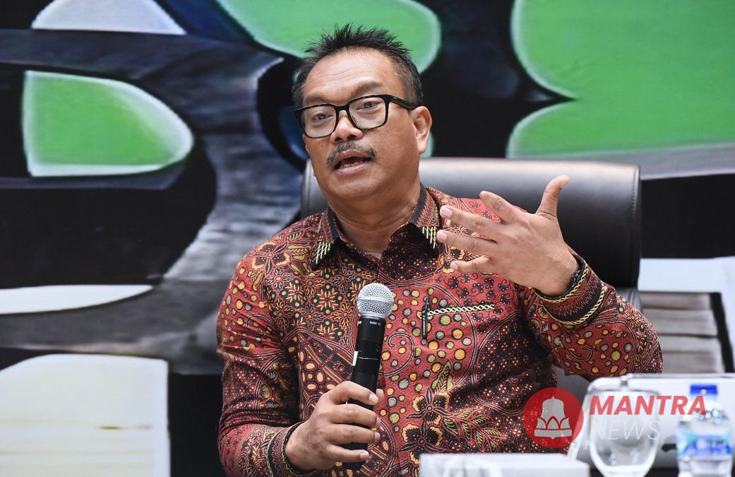Anggota Komisi IX DPR RI = Edy Wuryanto (Eko Wicaksono | Mantranews.id)