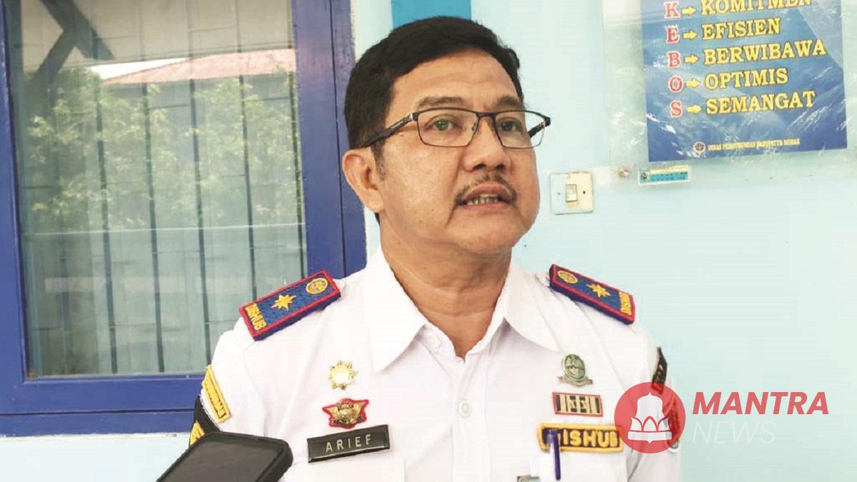 Arif Sudaryanto = Kepala Dishub Demak (M. Burhan A | Mantranews.id)