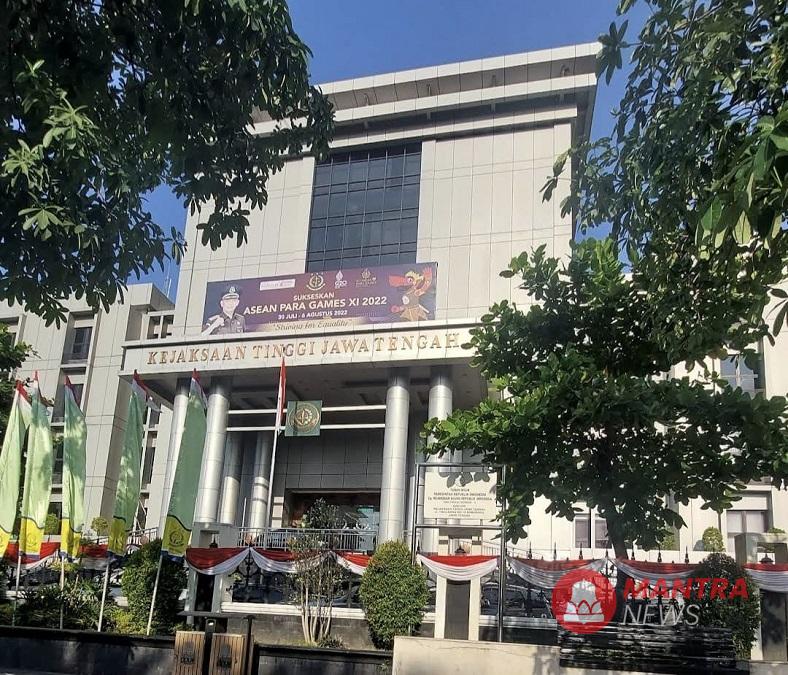 Gedung Kejaksaan Tinggi Jawa Tengah di Jalan Pahlawan, Kota Semarang. (Lingkar Media Group Network)