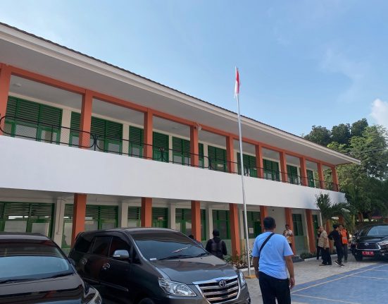 Kondisi bangunan Sekolah Rakyat (SR) di Kabupaten Blora, Jawa Tengah siap digunakan pada Senin (14/7/2025). (Lingkar Media Group Network)