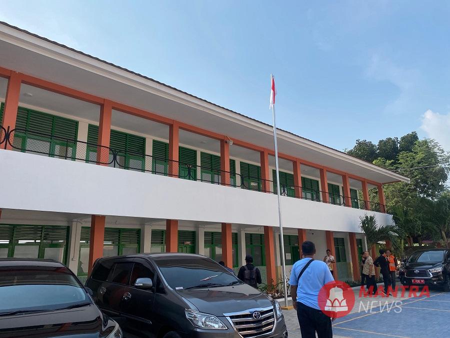 Kondisi bangunan Sekolah Rakyat (SR) di Kabupaten Blora, Jawa Tengah siap digunakan pada Senin (14/7/2025). (Lingkar Media Group Network)