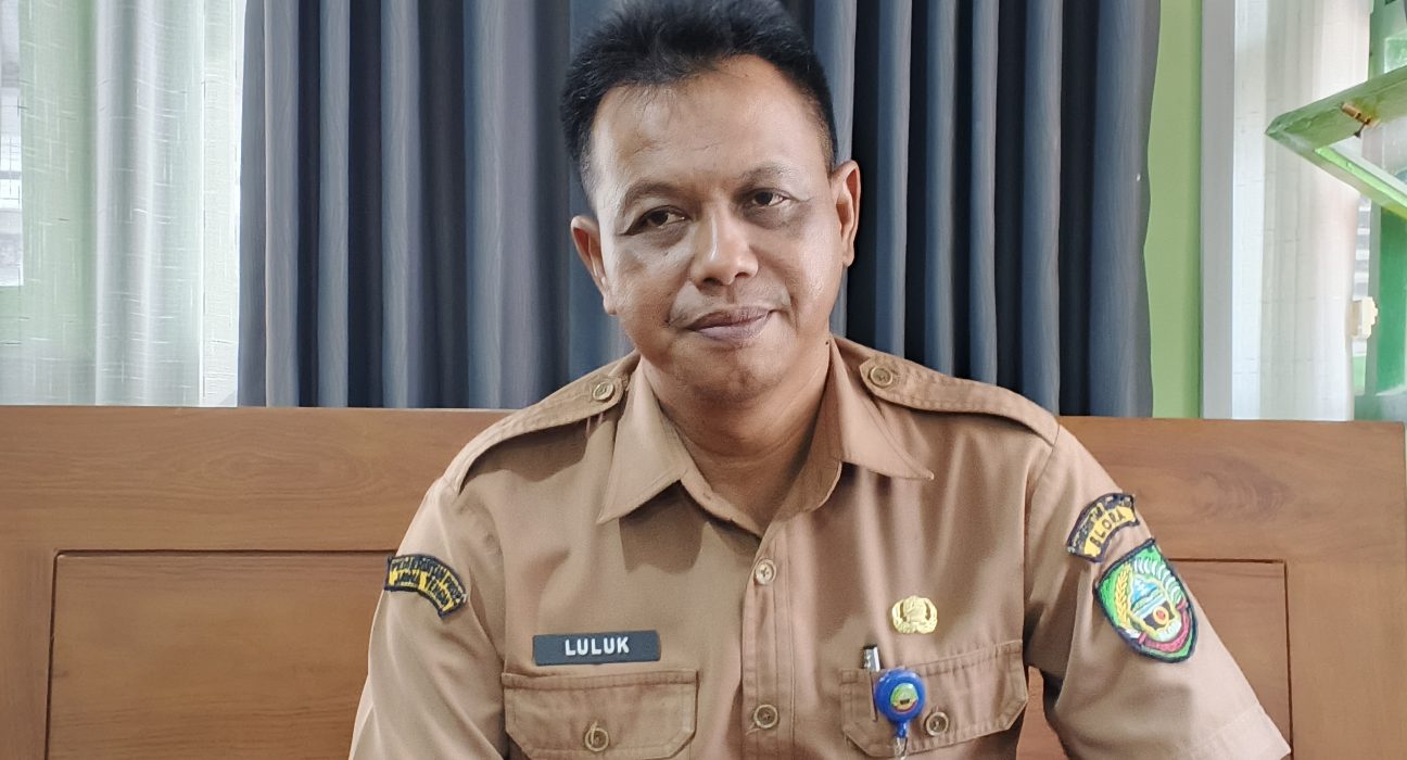 Kepala Dinsos P3A Blora: Luluk Kusuma Agung Ariadi saat diwawancara mengenai sekolah rakyat (Lingkar Media Group Network)