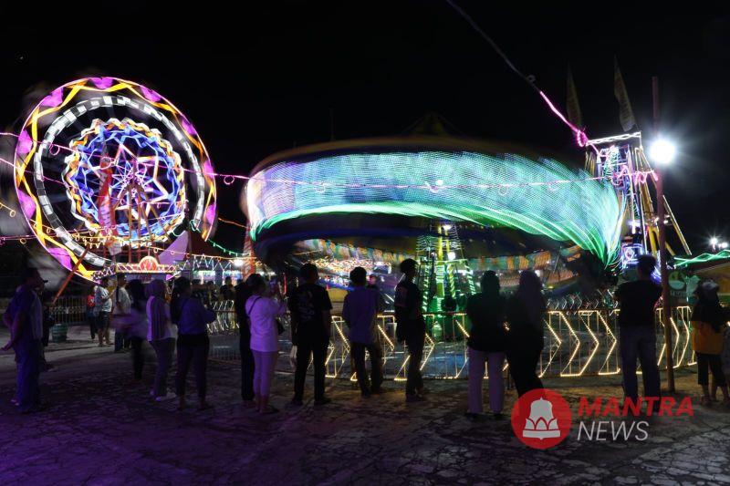Suasana Jateng Fair 2025 di arena Pusat Rekreasi dan Promosi Pembangunan (PRPP) Jateng, Semarang. (Lingkar Media Group Network)