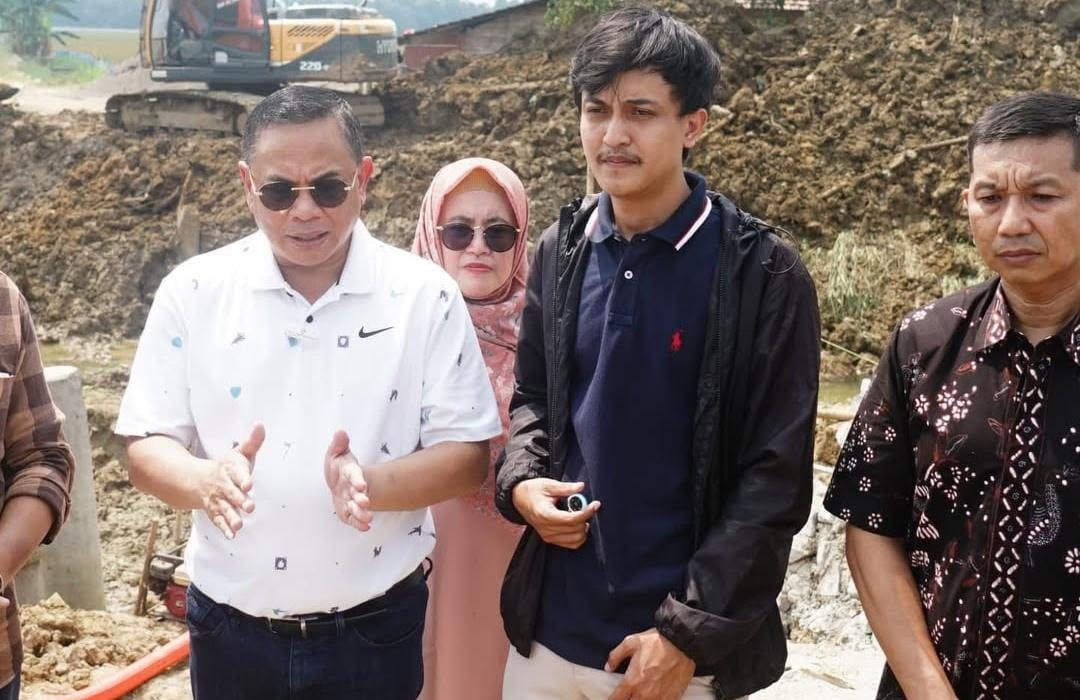 DPRD Tinjau Perbaikan Jembatan