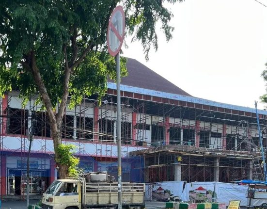 revitalisasi GOR Pesantenan Pati