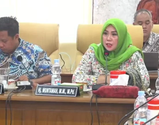 Anggota Komisi C DPRD Muntamah. Ia menilai kinerja Wabup Pati Risma Ardhi Chandra kurang maksimal
