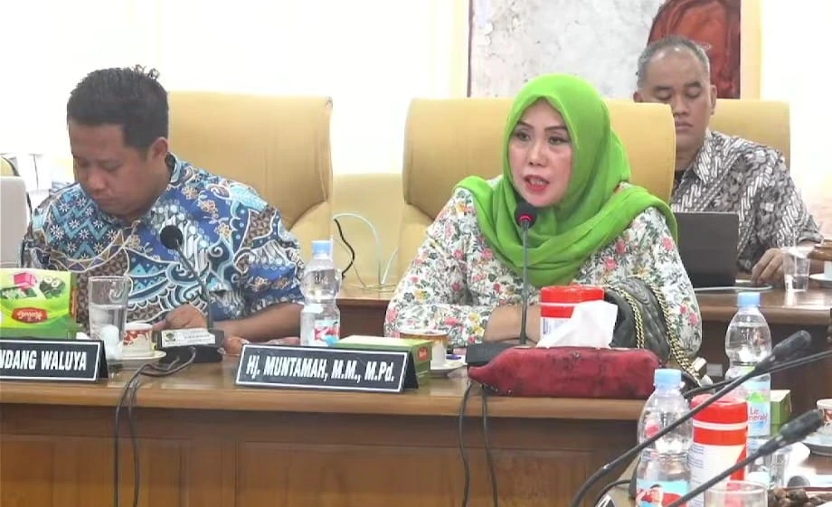 Anggota Komisi C DPRD Muntamah. Ia menilai kinerja Wabup Pati Risma Ardhi Chandra kurang maksimal