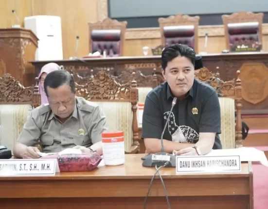 Anggota Pansus Hak Angket DPRD Pati Danu Iksan. Pihaknya ibatkan tiga ahli hukum ternama dalam kebijakan Pansus.