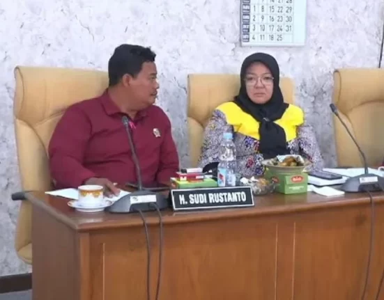 Wakil Ketua Komisi D DPRD Pati, Endah Sri Wahyuningati (kanan). Ia mengomentari nasib honorer yang belum diangkat PPPK.
