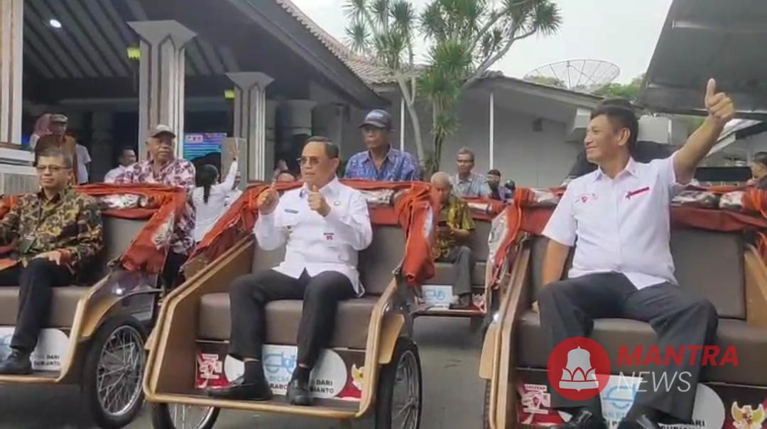becak listrik gratis
