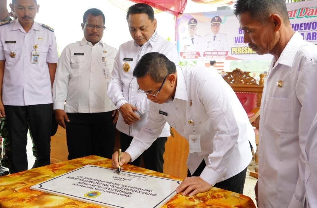 Perkuat Konektivitas Wilayah, Bupati Pati Sudewo Resmikan Jalan Jaken-Ronggo Batas Blora 1 Jalan Jaken-Ronggo